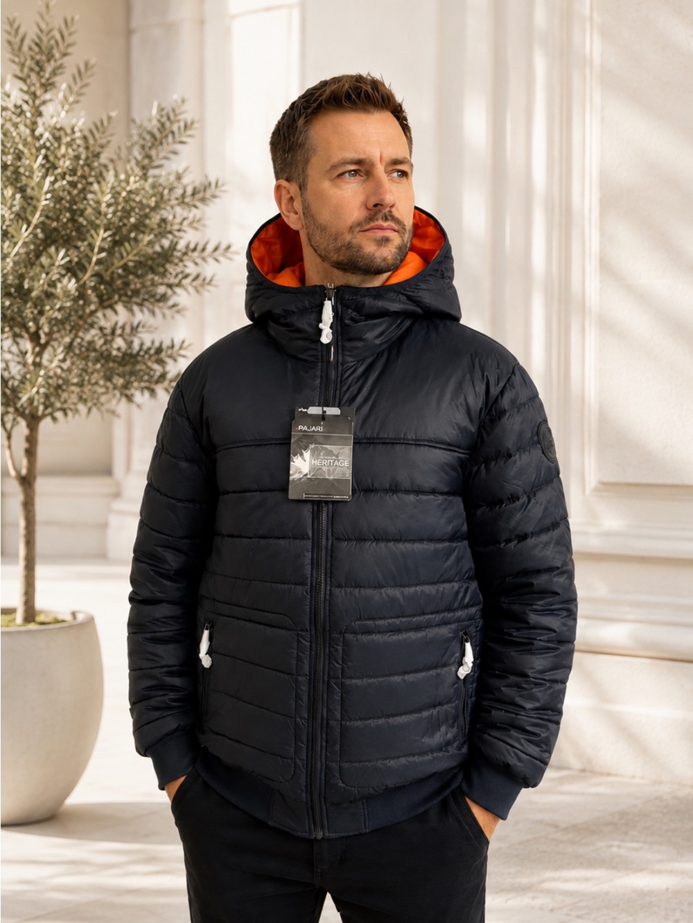 PAJAR 
Maxwell Light Weight Reversible Bomber - Men's  size L/G